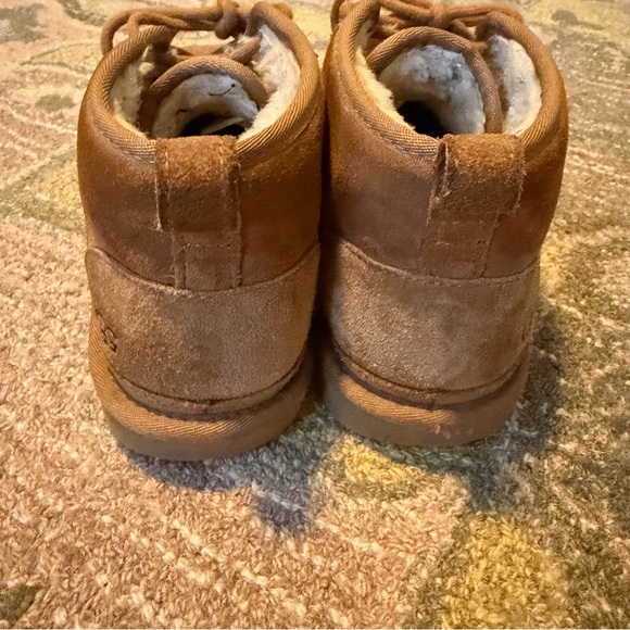 UGG Tan Shearling Lined Boots - Picture 5 of 9